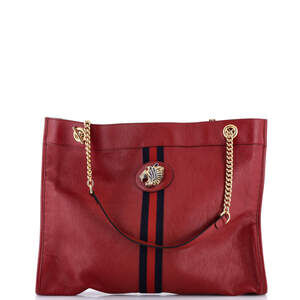Gucci Rajah Chain Tote Leather Large #200035G15B